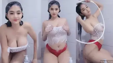 Main Jari Sendiri Di Kamar Mandi Lumer Bikin Sange